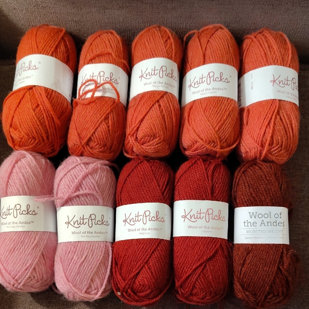 Knit Picks Wool of the Andes Yarn Bundle